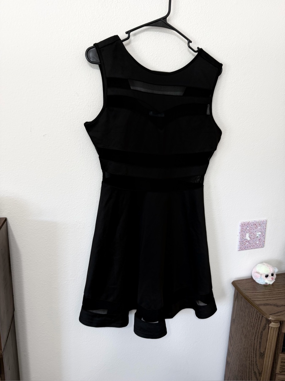 Black Cutout dress size Large